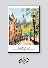 Oxford Radcliffe Camera Poster — vista posteriore