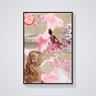 Pink Coquette Collage Poster