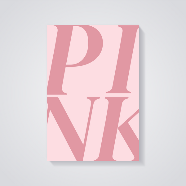 Pink Core Aesthetic Poster