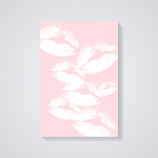 Pink Lips Poster