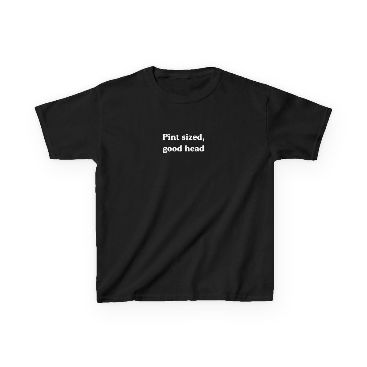 Pint Sized Brat Baby Tee — vista posteriore