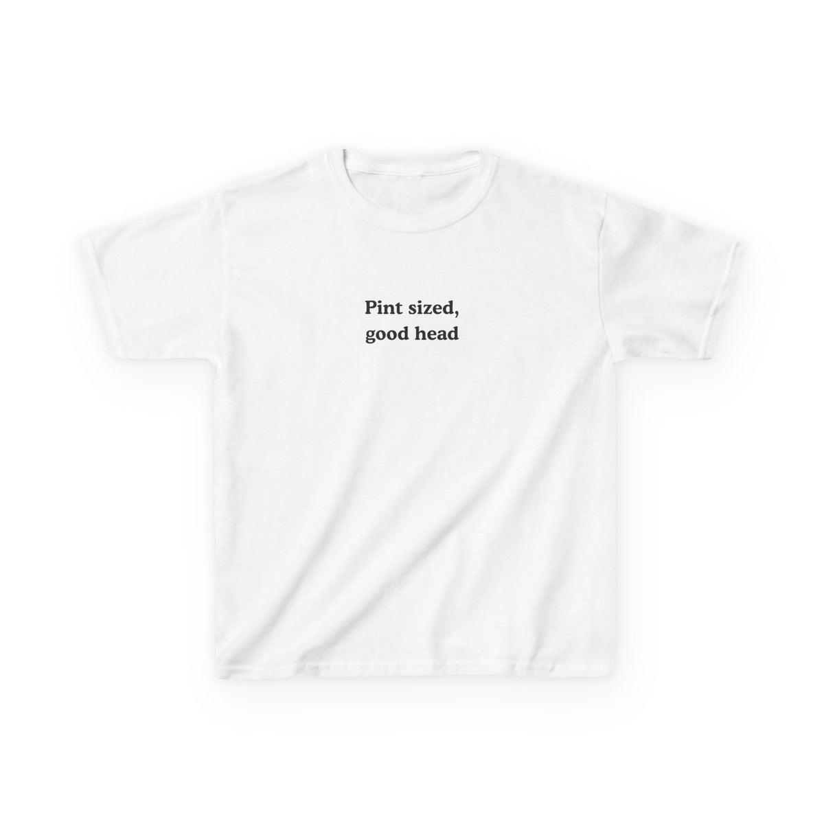 Pint Sized Brat Baby Tee — dettaglio
