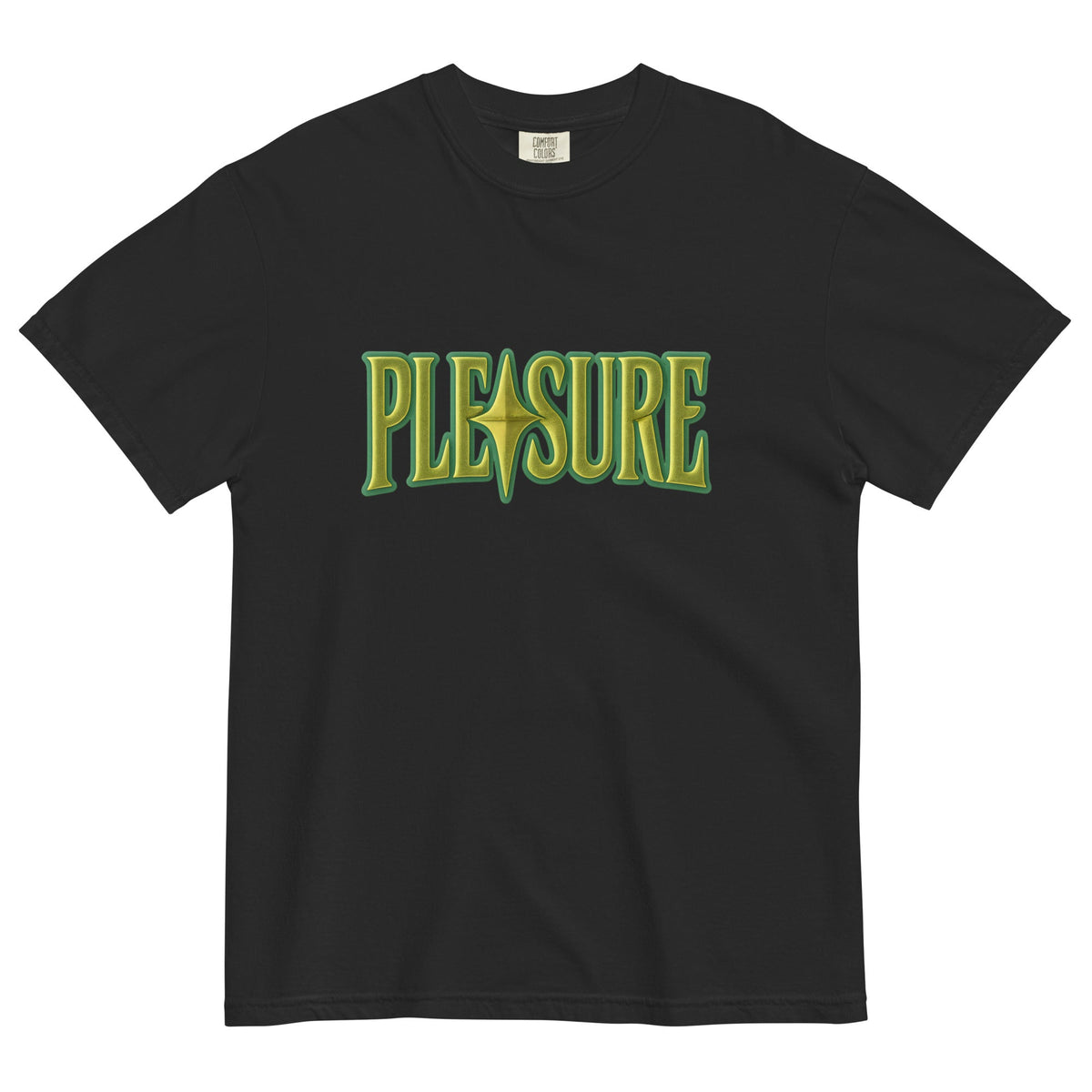 Pleasure Graphic Heavyweight T Shirt — vista frontale