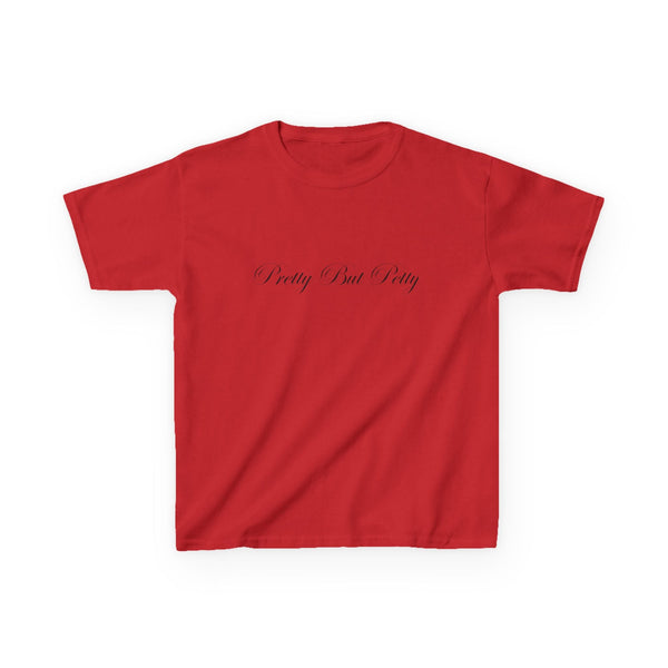 Pretty But Petty Brat Baby Tee — vista frontale