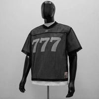 Printed Y2K "777" Mesh Jersey — in alternativa