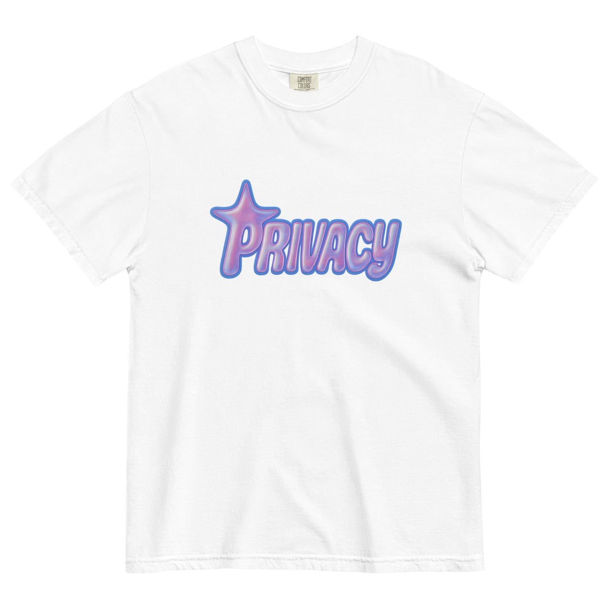 Privacy Graphic Heavyweight T Shirt — in alternativa