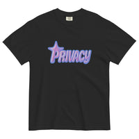 Privacy Graphic Heavyweight T Shirt — vista frontale