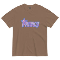 Privacy Graphic Heavyweight T Shirt — dettaglio