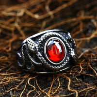 Serpent Snake Gem Ring — in alternativa