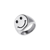 Sketched Smile Ring — vista laterale