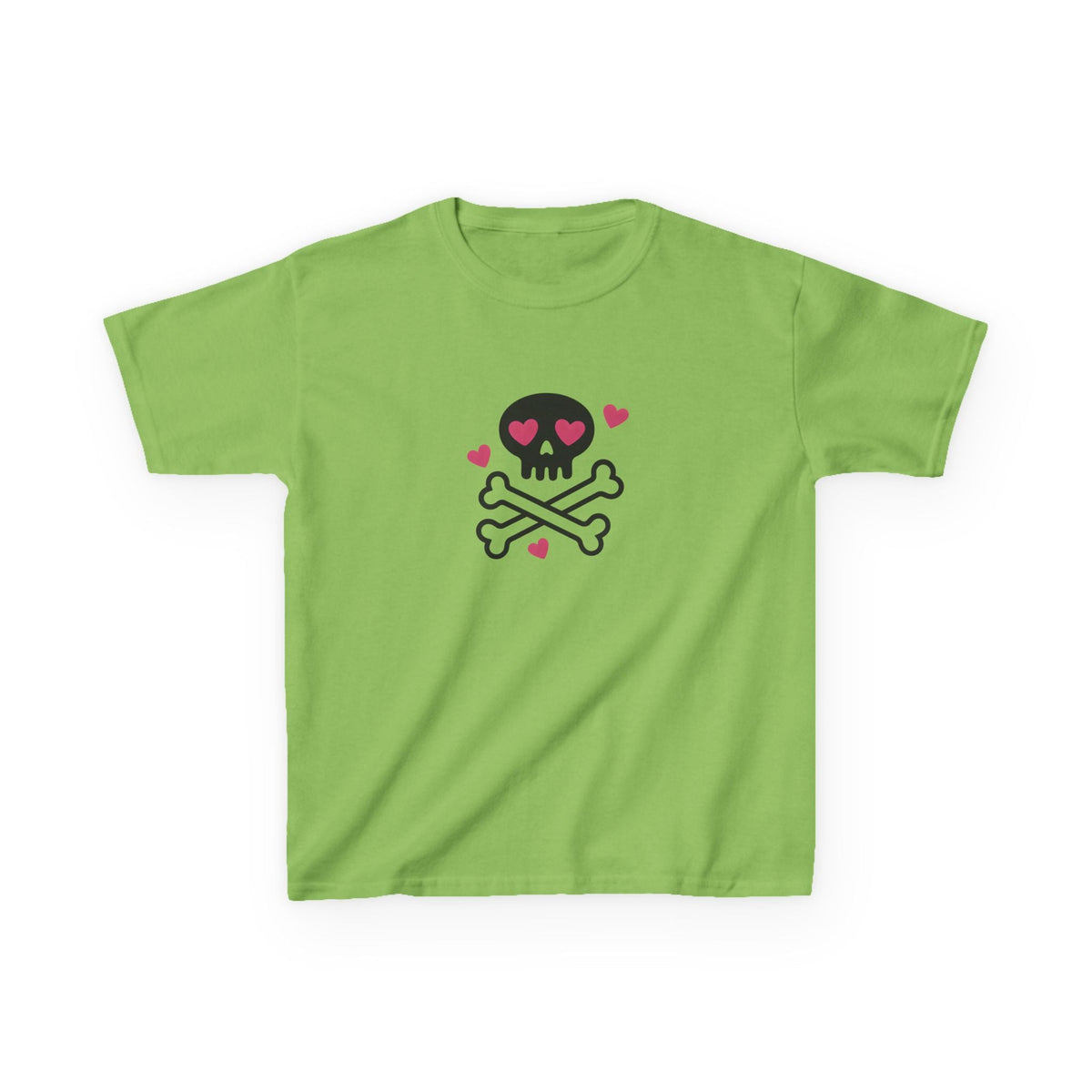 Skull Heart Graphic Baby Tee — in alternativa