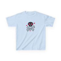 Skull Heart Graphic Baby Tee — dettaglio
