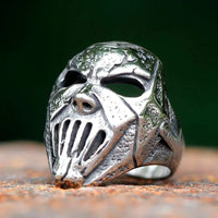 Slipknot Mask Ring — dettaglio del tessuto