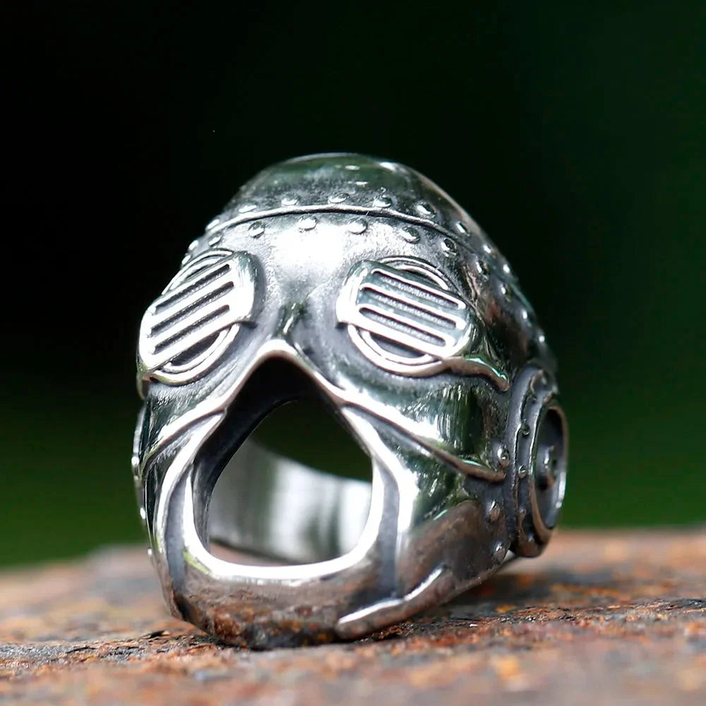 Slipknot Mask Ring — vista posteriore