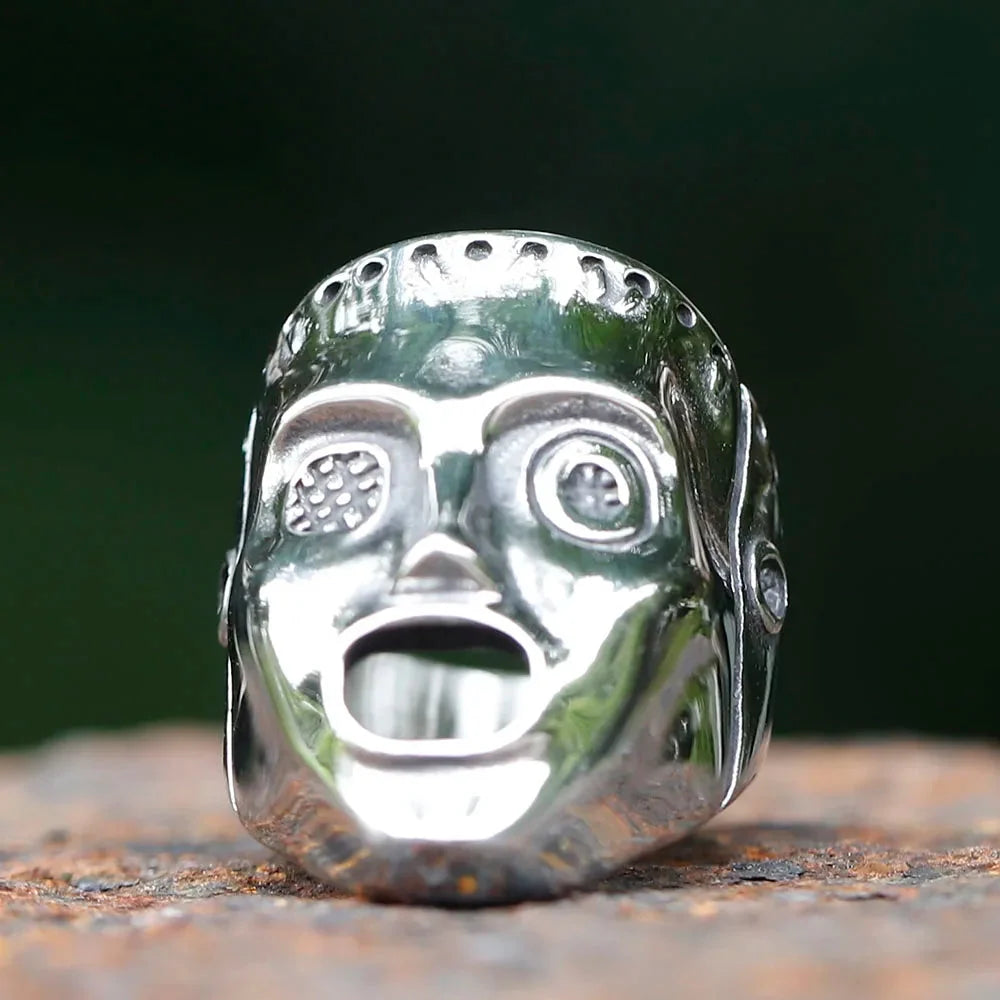Slipknot Mask Ring — dettaglio
