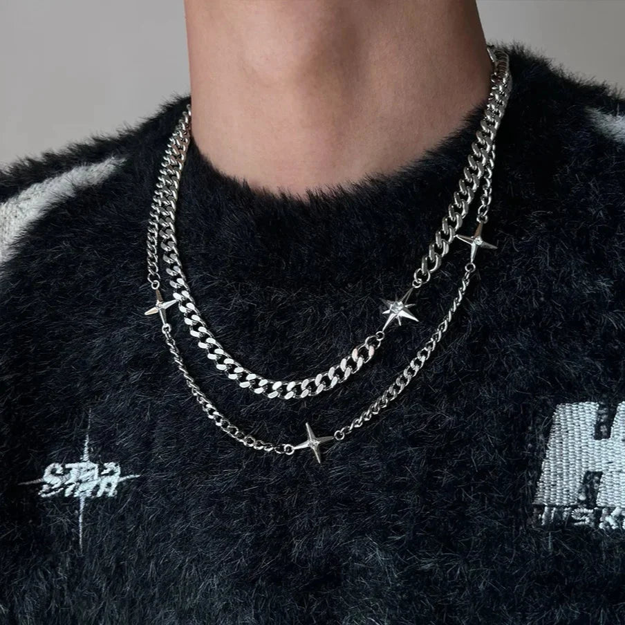 Stars and Stars Necklace — dettaglio della stampa