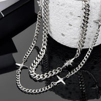 Stars and Stars Necklace — dettaglio del tessuto
