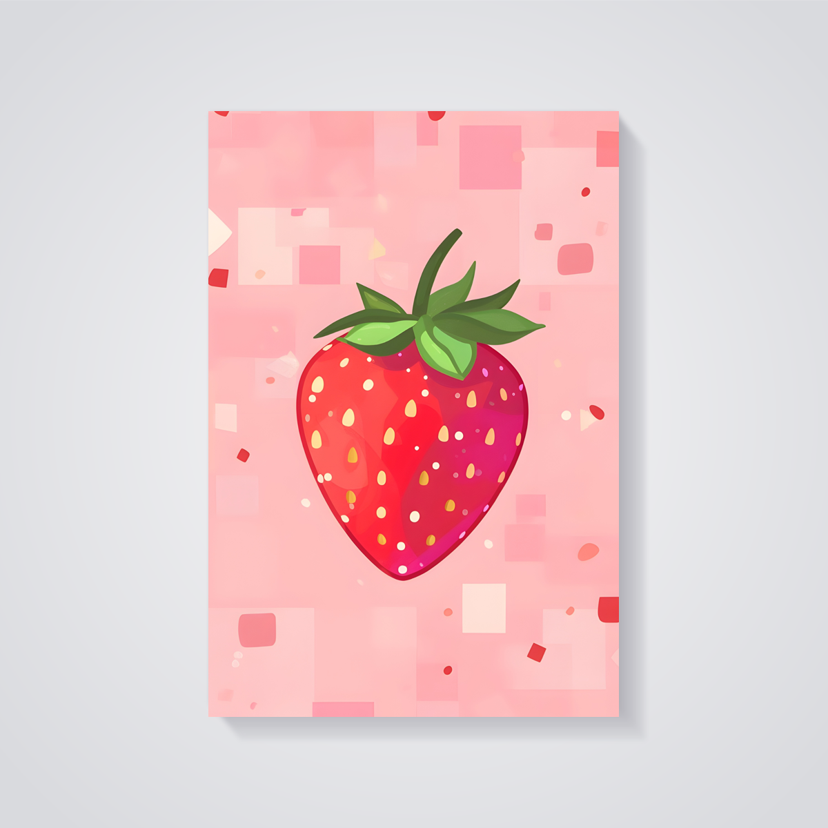 Strawberry Dreams Poster — vista posteriore