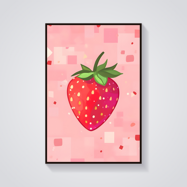Strawberry Dreams Poster — vista frontale
