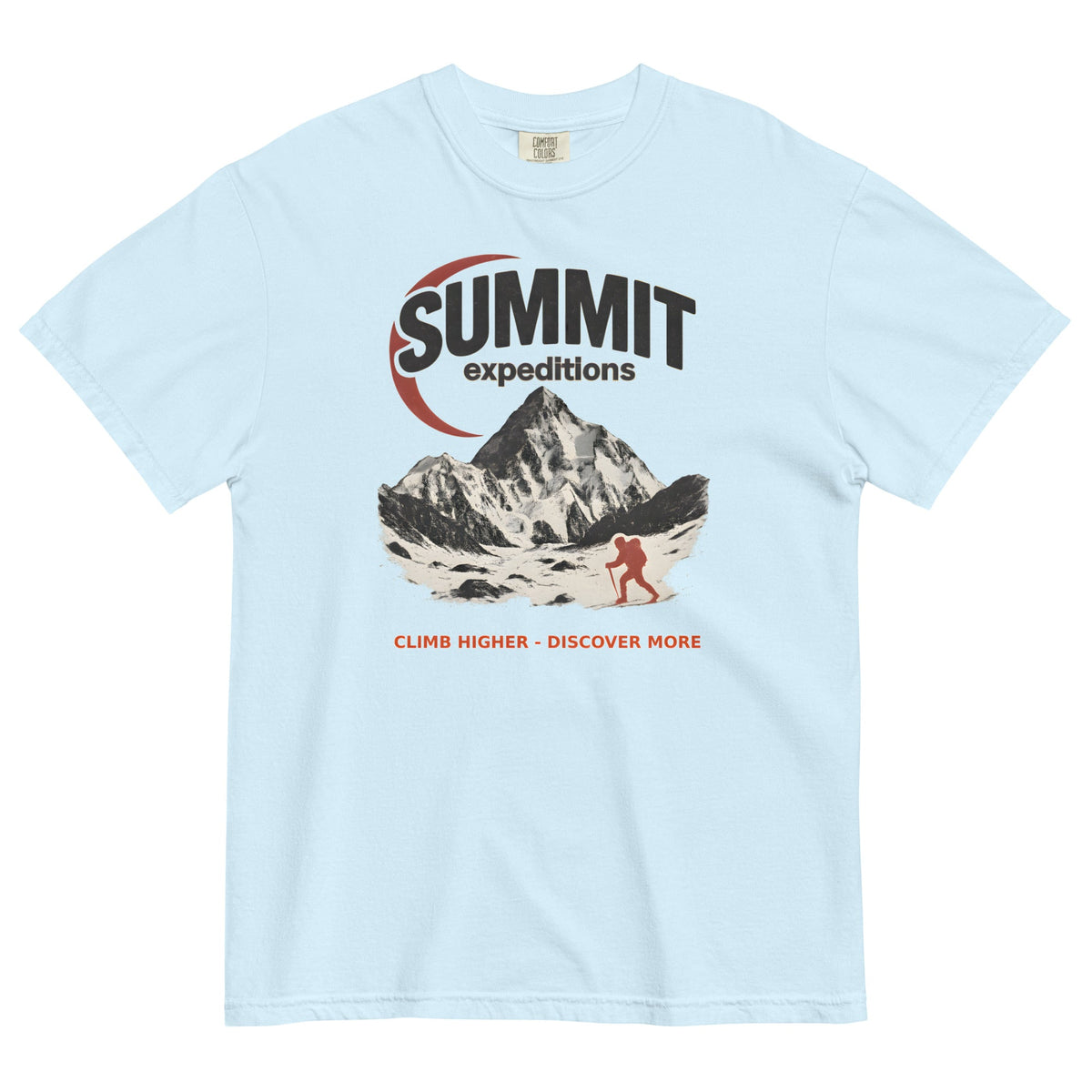 Summit Expeditions Graphic Heavyweight T Shirt — dettaglio della stampa