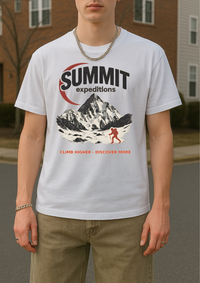 Summit Expeditions Graphic Heavyweight T Shirt — vista laterale
