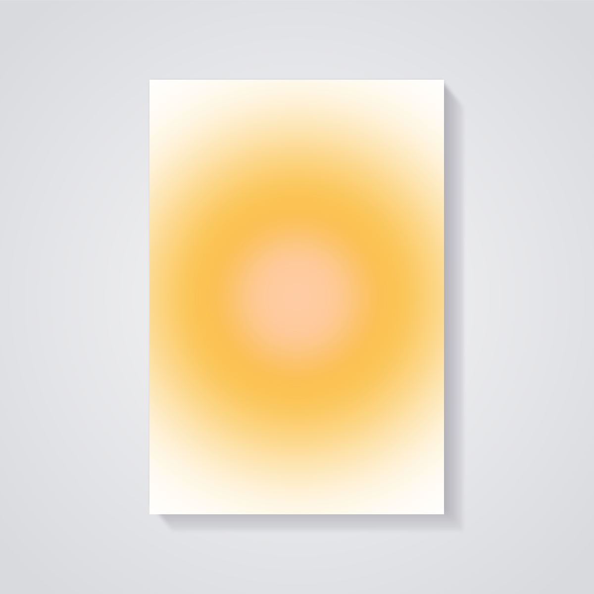 Sunshine Aura Poster — vista posteriore