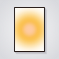 Sunshine Aura Poster — vista frontale