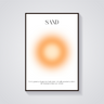 Sunshine Sand Aesthetic Poster