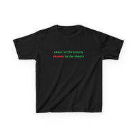 Sweet In The Streets Picante In The Sheets Baby Tee — vista frontale