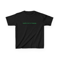Tequila Is My Love Language Baby Tee — vista posteriore