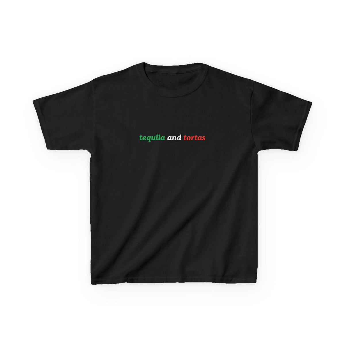 Tequila and Tortas Baby Tee — vista frontale
