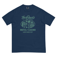 The Oasis Motel Graphic Heavyweight T Shirt — vista posteriore