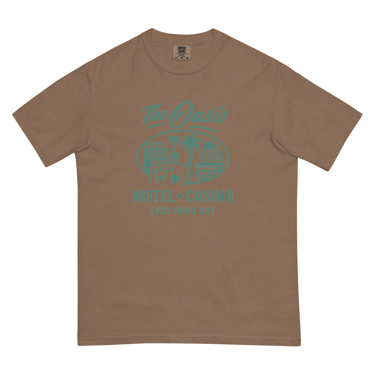 The Oasis Motel Graphic Heavyweight T Shirt — dettaglio