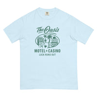 The Oasis Motel Graphic Heavyweight T Shirt — dettaglio della stampa