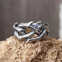 Thorn Crown Ring — vista posteriore