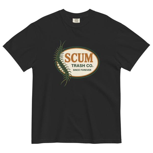 Trash Company Graphic Heavyweight T Shirt — vista frontale