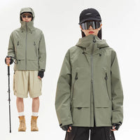 Unisex Y2K Outdoor Windproof Waterproof Single Layer Jacket Coat — in alternativa