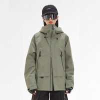 Unisex Y2K Outdoor Windproof Waterproof Single Layer Jacket Coat — vista completa