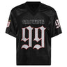 V Neck "Growing 99" Vintage Y2K Football Jersey