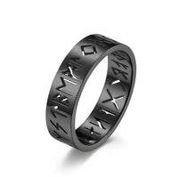 Viking Scripture Rune Ring — dettaglio