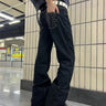Vintage Y2K Rhinestone Union Jack Jeans