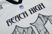 Vintage Y2K "Snake Skin" Football Jersey — vista laterale
