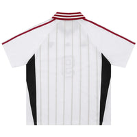 Vintage Y2K Striped Polo Soccer Jersey — dettaglio