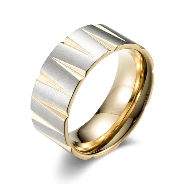 V's Repeating Ring — vista frontale