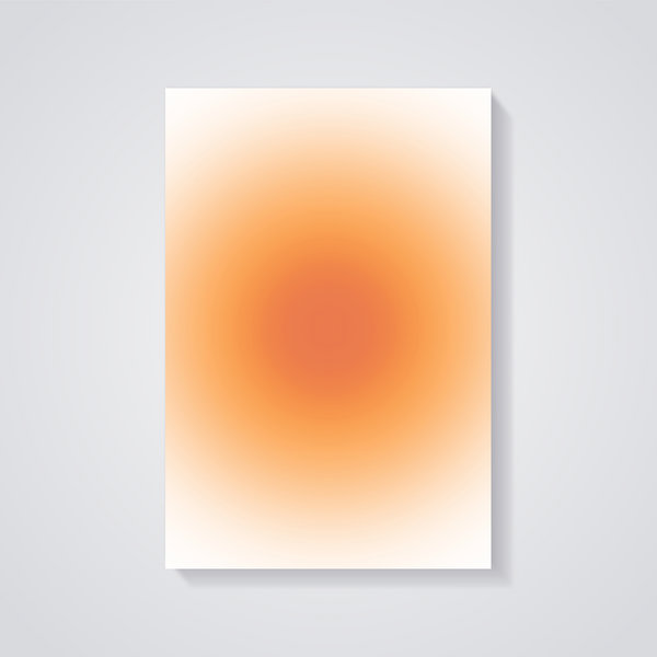 Warm Sunshine Gradient Poster