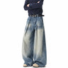 Washed Y2K Wide Leg Baggy Jeans