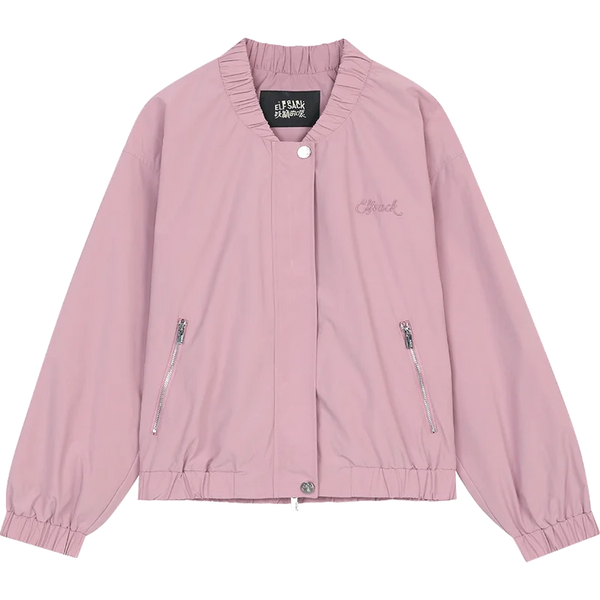 Windbreaker Y2K Minimalist Block Baseball Bomber Jacket