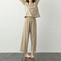 100% Cotton Korean Pyjama Set — vista posteriore