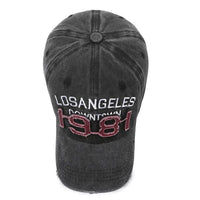 1981 LA Baseball Cap — dettaglio del tessuto
