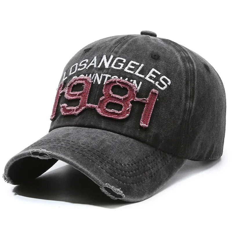 1981 LA Baseball Cap — vista frontale